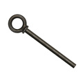 Aztec Lifting Hardware Eye Bolt With Shoulder, #1-18, 1-1/2 in Shank, 2 in ID, Carbon Steel, Self Colored NSP01B